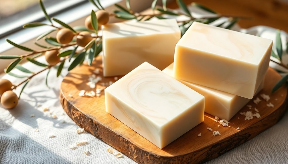 olive and coconut oil soap