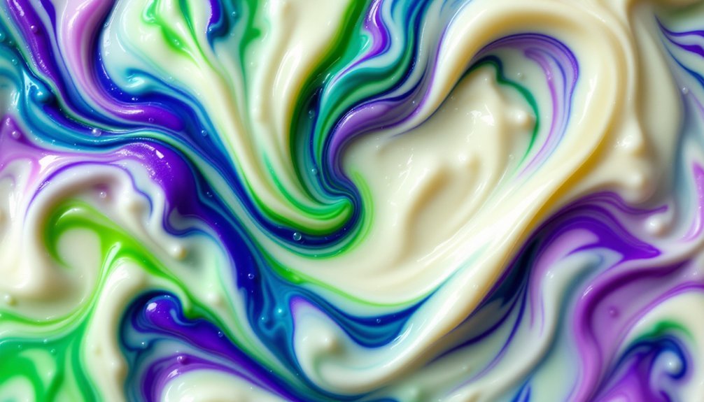 perfect swirls in soap