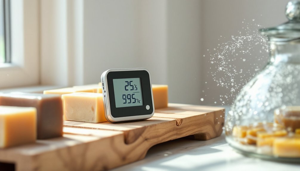 premium soap curing monitor