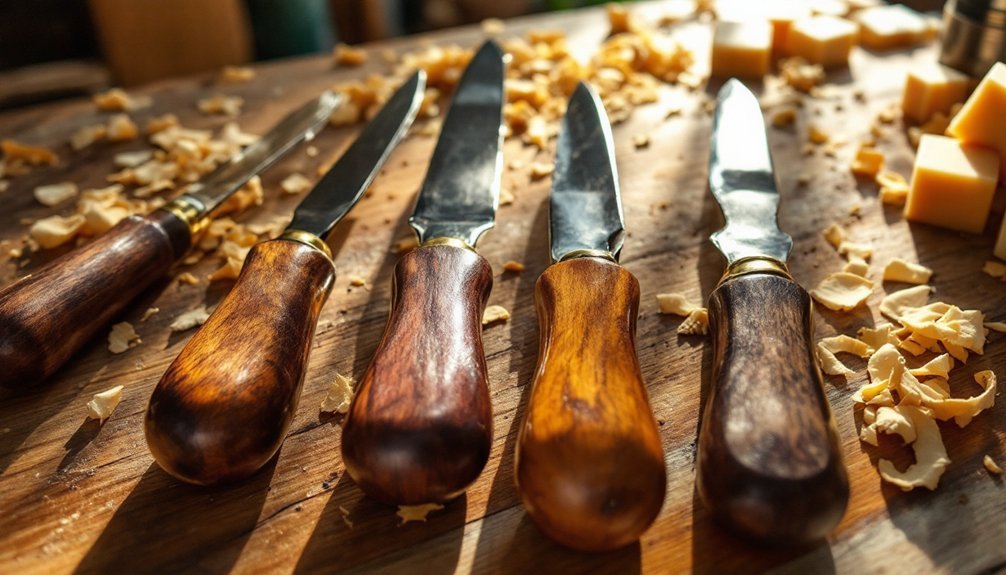 traditional wooden soap bevelers