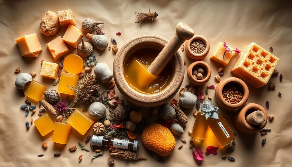 ancient formulations using animal scents