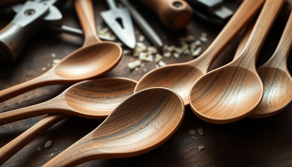 artisan craftsmanship of spoons
