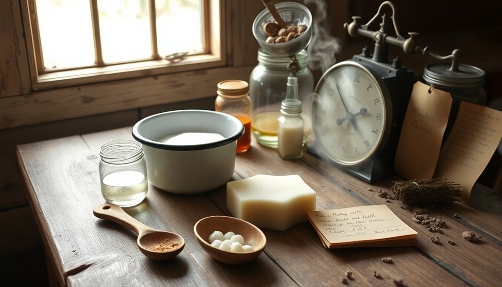artisanal soap making process