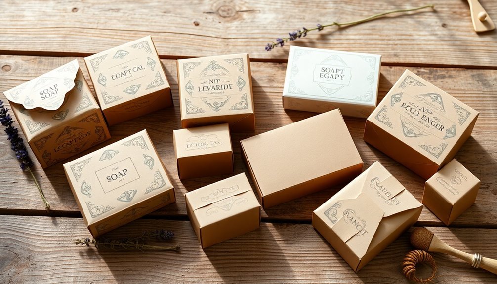 artisanal soap packaging design