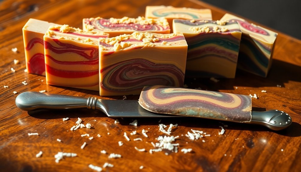 artisanal soap slicing history