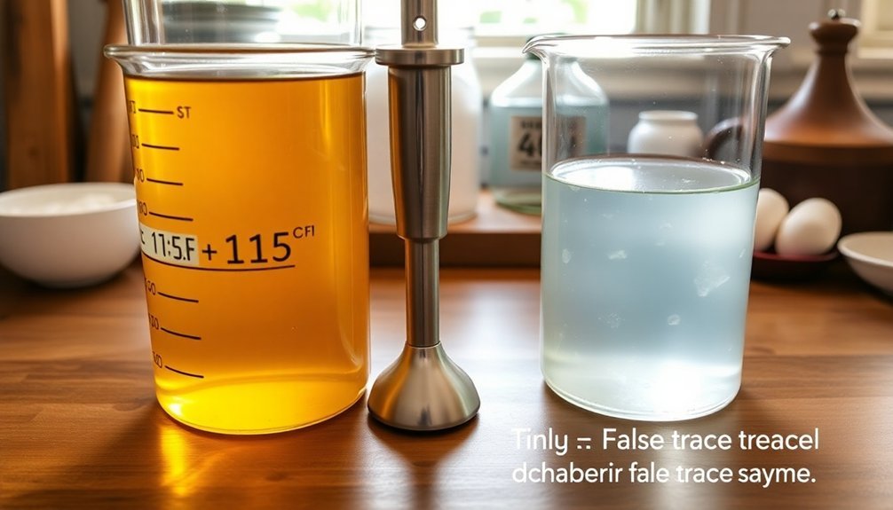 avoiding saponification errors