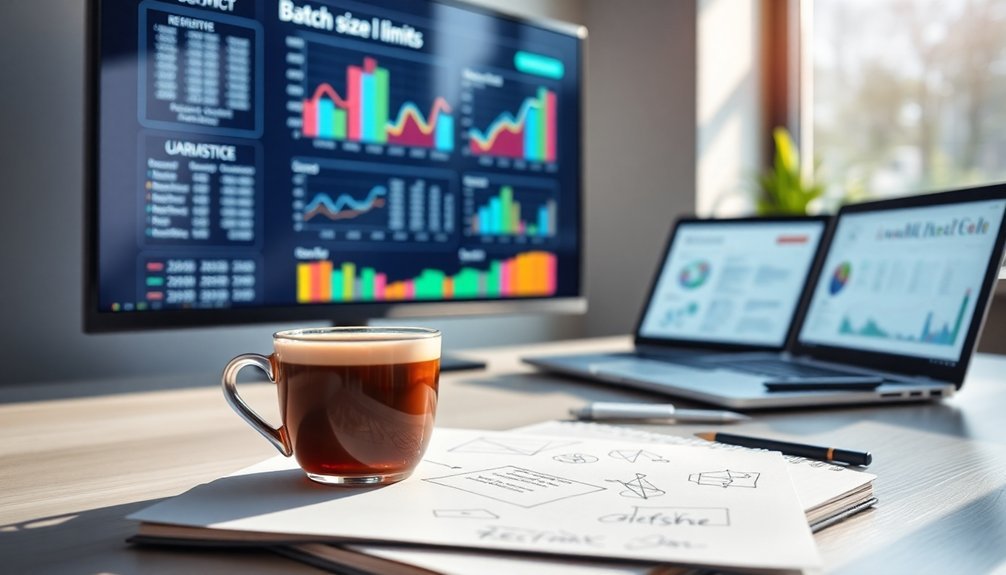 batch size limit considerations today