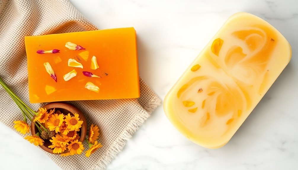 botanical artisan soap design