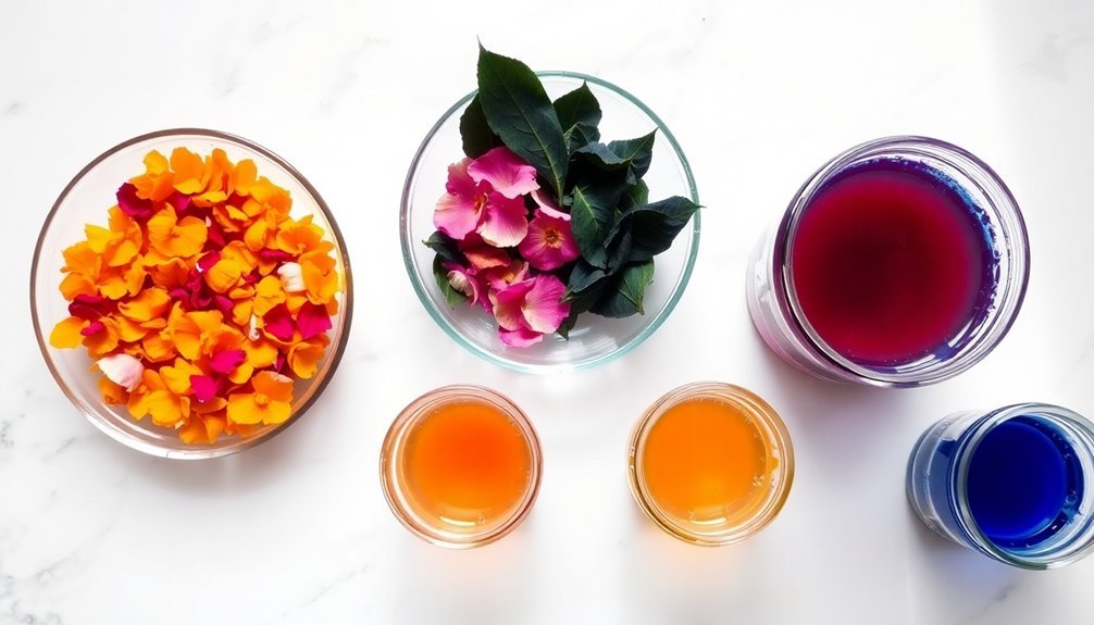 botanical materials selection process