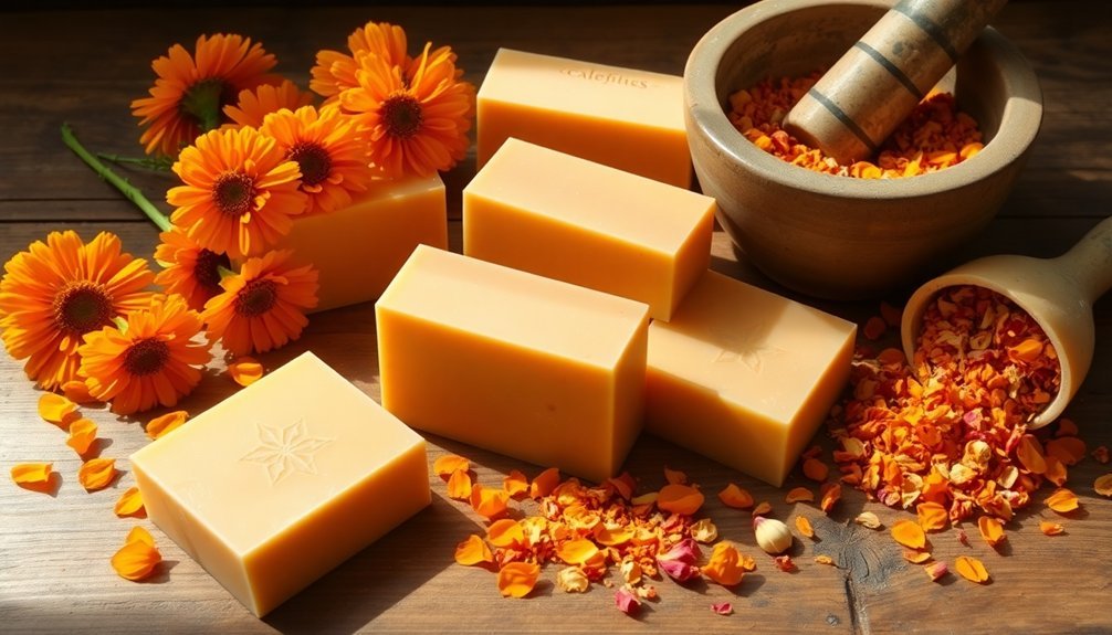 calendula soap making techniques