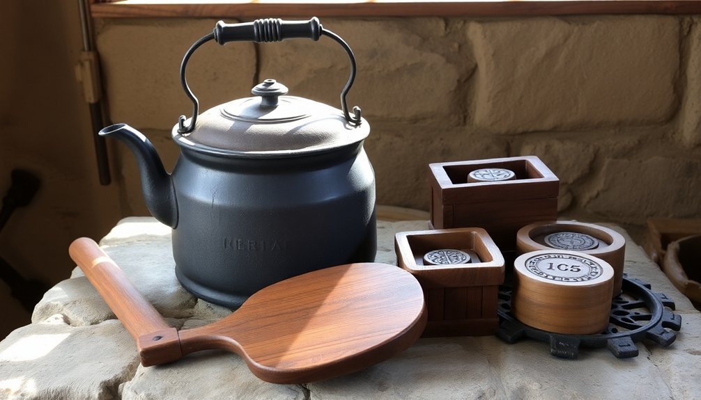 cast iron soap kettles