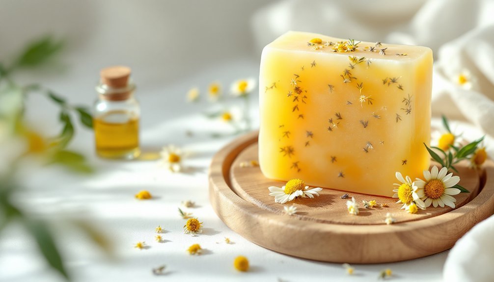 chamomile flower soap benefits