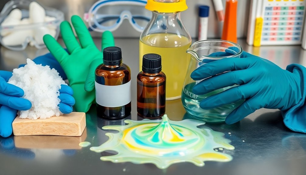 chemical resistant glove types
