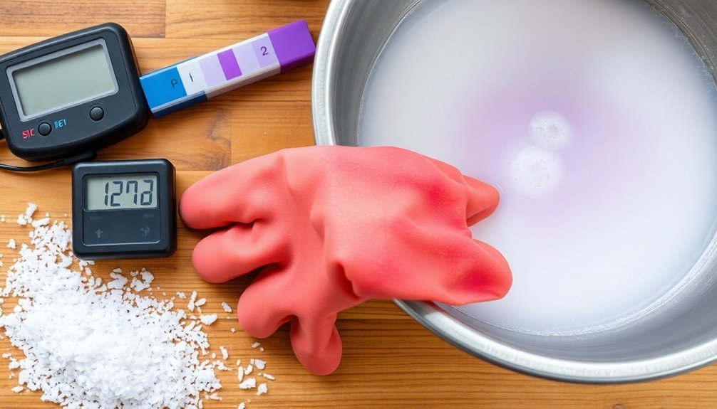 chemical risks in soap making