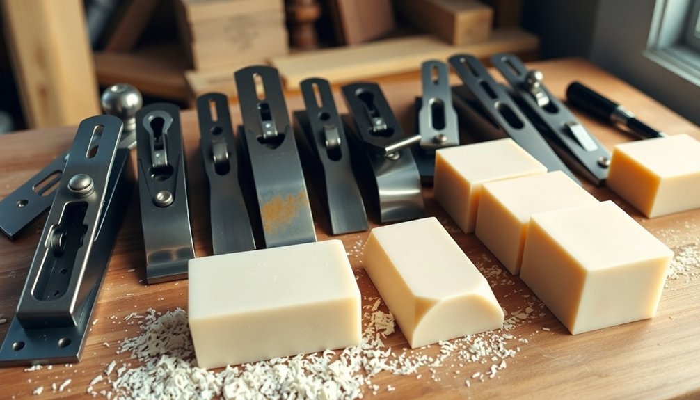 classic manual soap planing tools