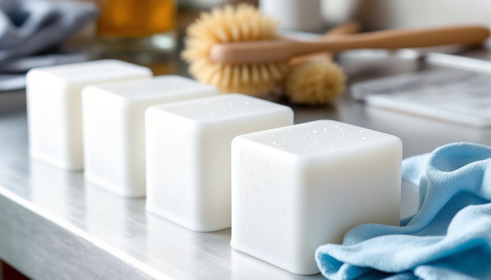 cleaning soap making molds