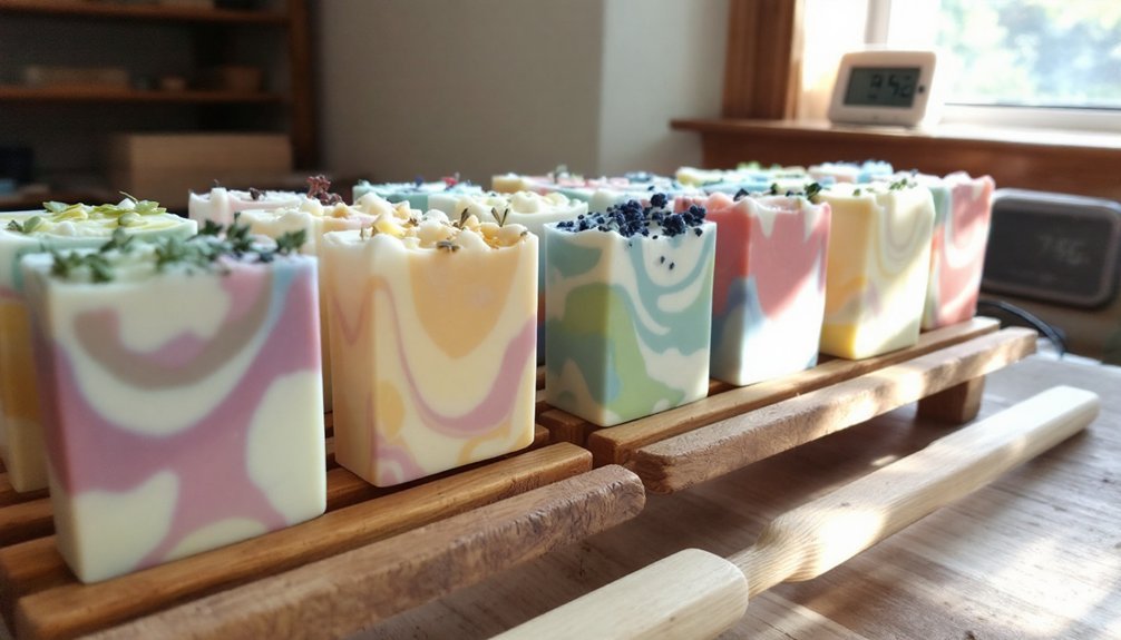 cold process soap curing temperature