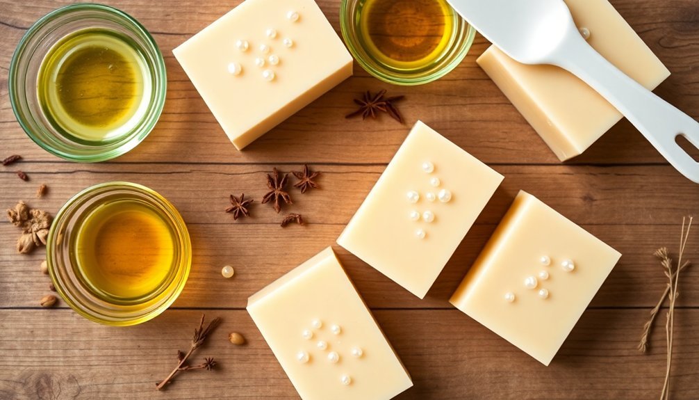 cold process soap making