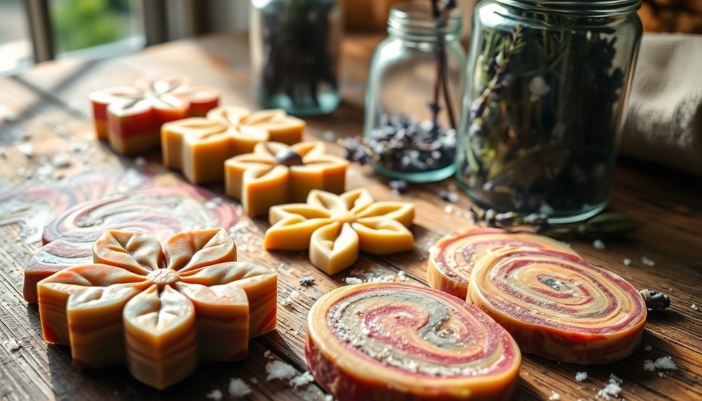 cold process soap making