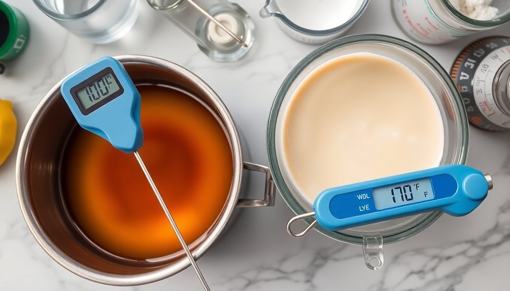 cold process soap temperatures