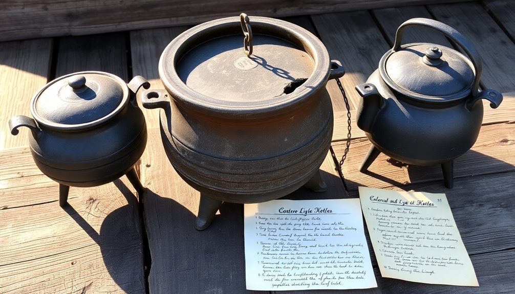 colonial soap making artifacts