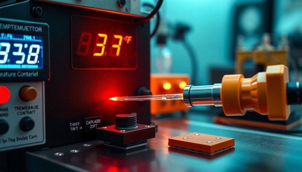 controlled temperature monitoring system