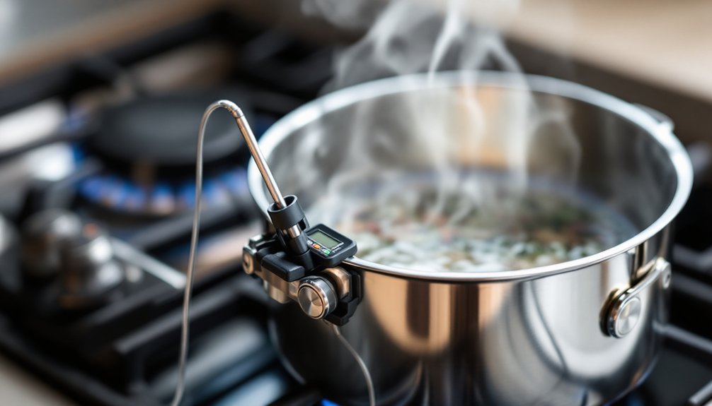 controlling pot temperature effectively