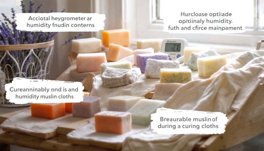 curing and storing handmade bars