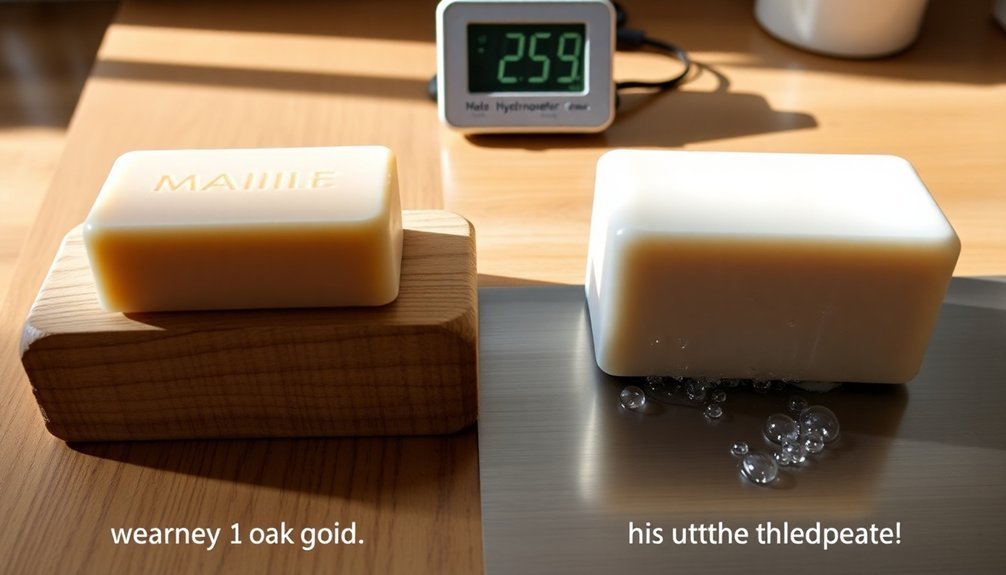 curing times affected by surface