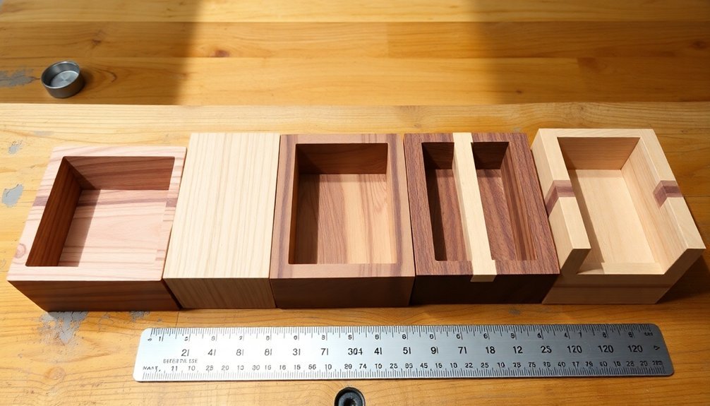 cutting specifications and sizes
