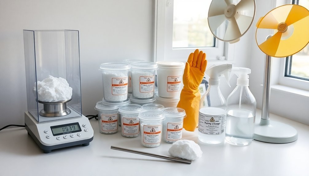 designated lye workspace setup