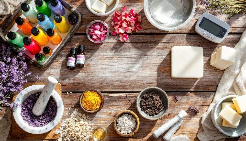 diy aromatherapy soap essentials