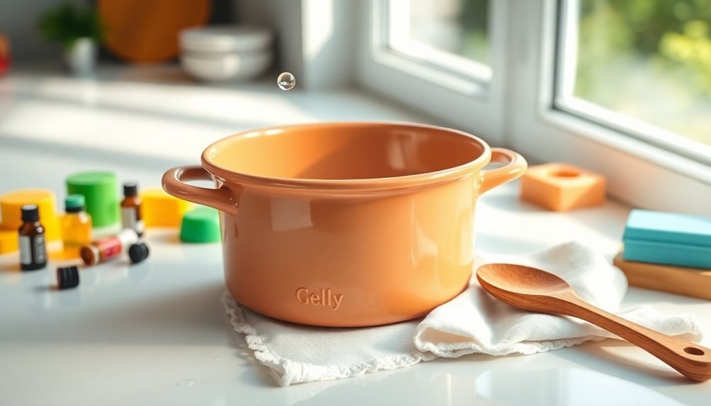 easy cleanup post soap making
