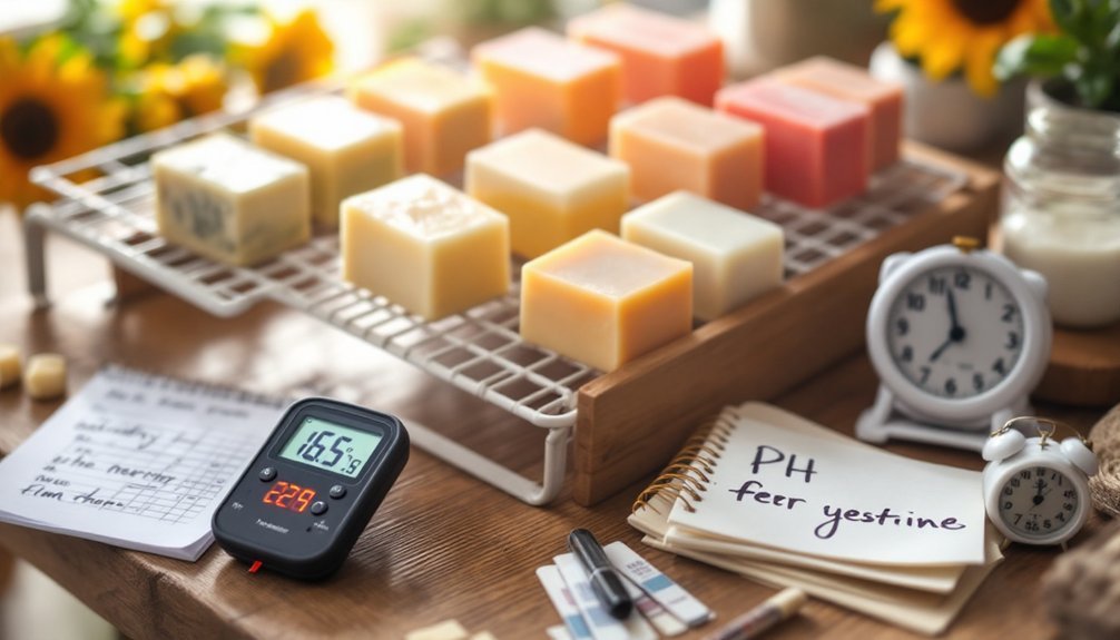 effective soap curing monitoring