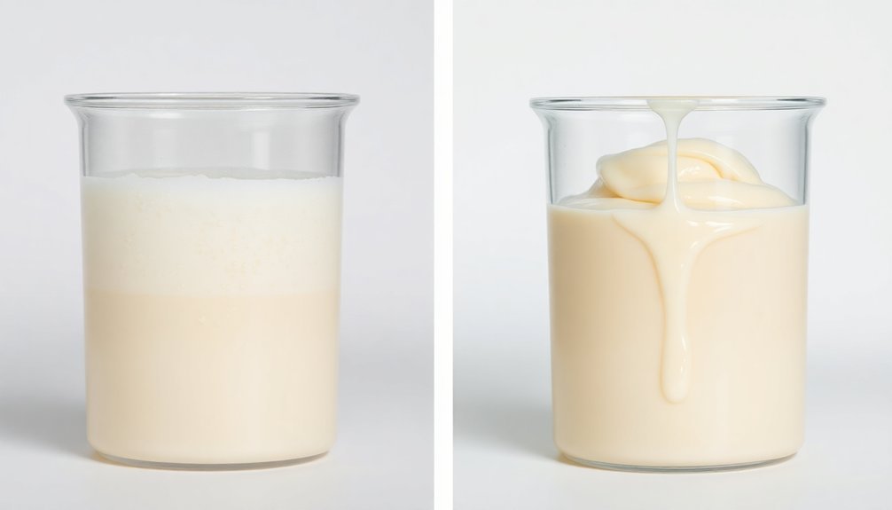 emulsion versus trace distinction