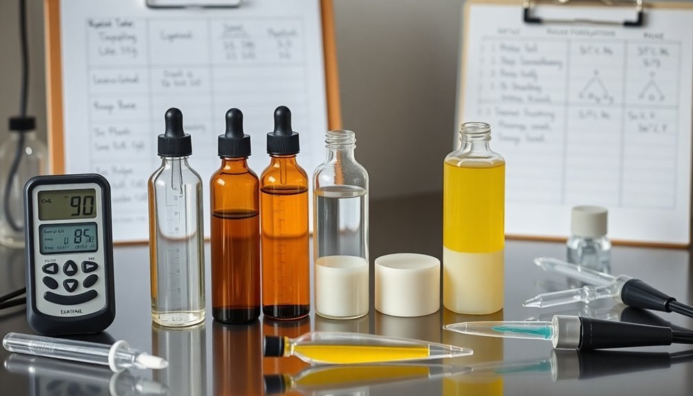 essential oil stability testing