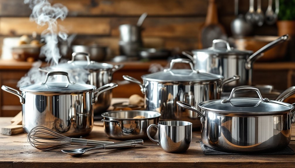 essential stainless steel vessels