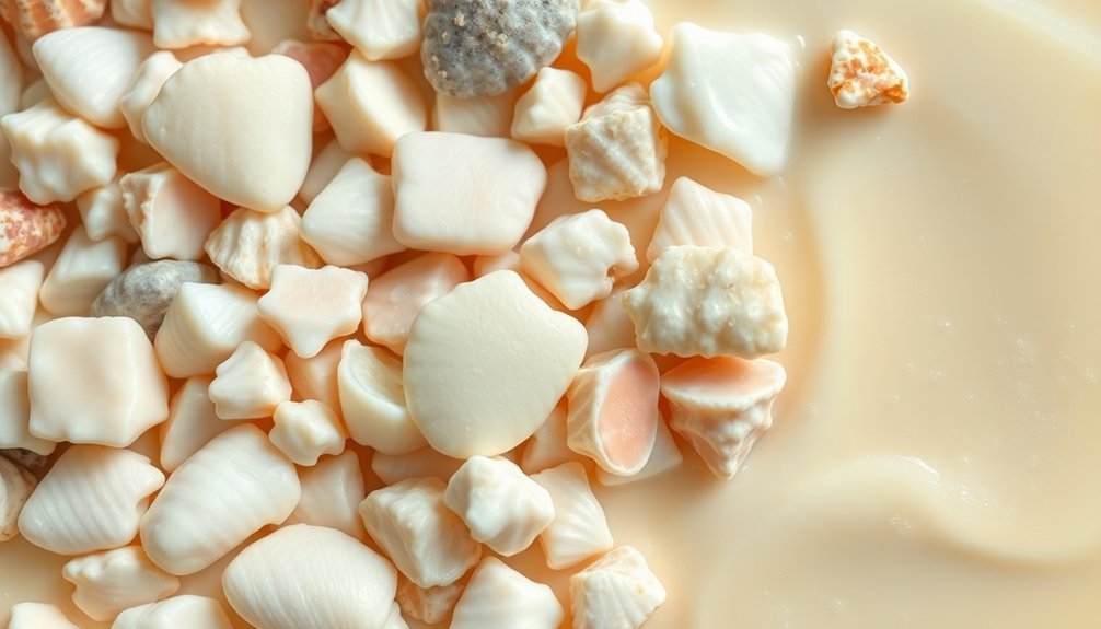 exfoliating benefits of shells