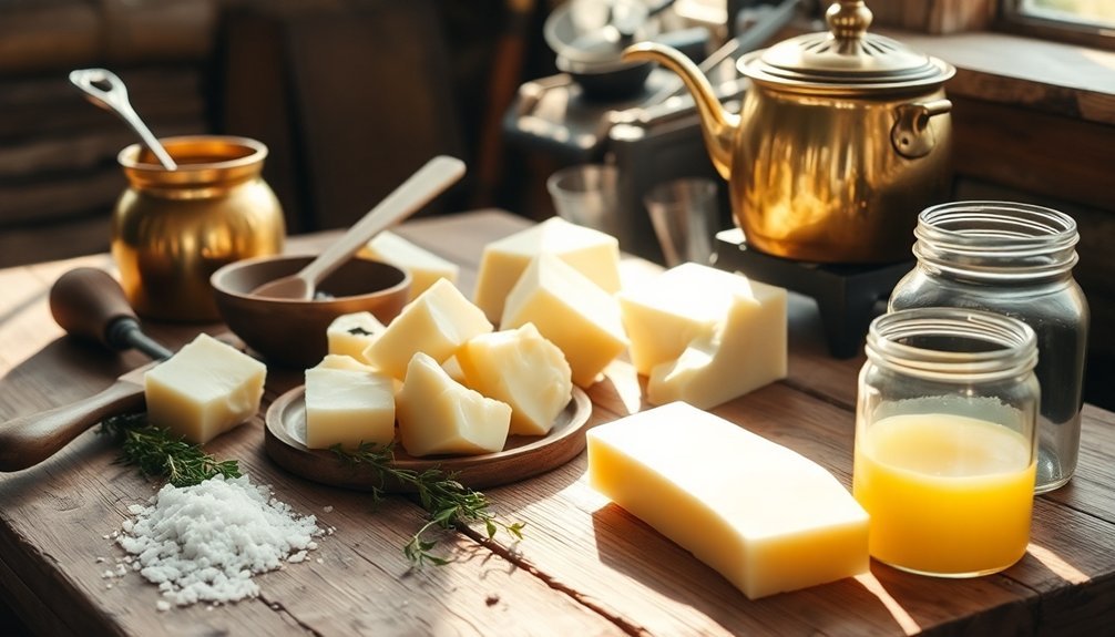 fat rendering methods soapmaking