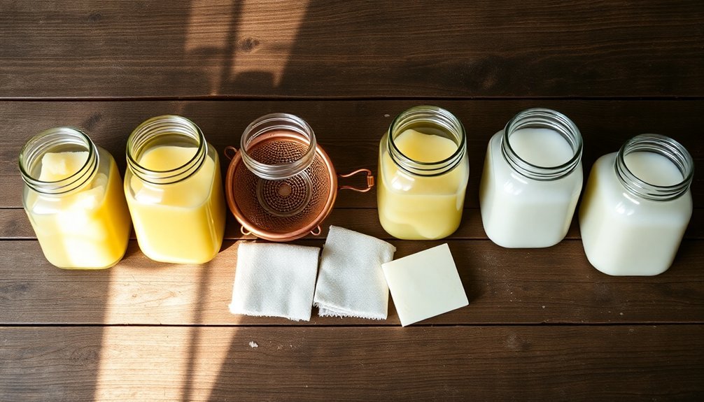 filtered tallow storage methods