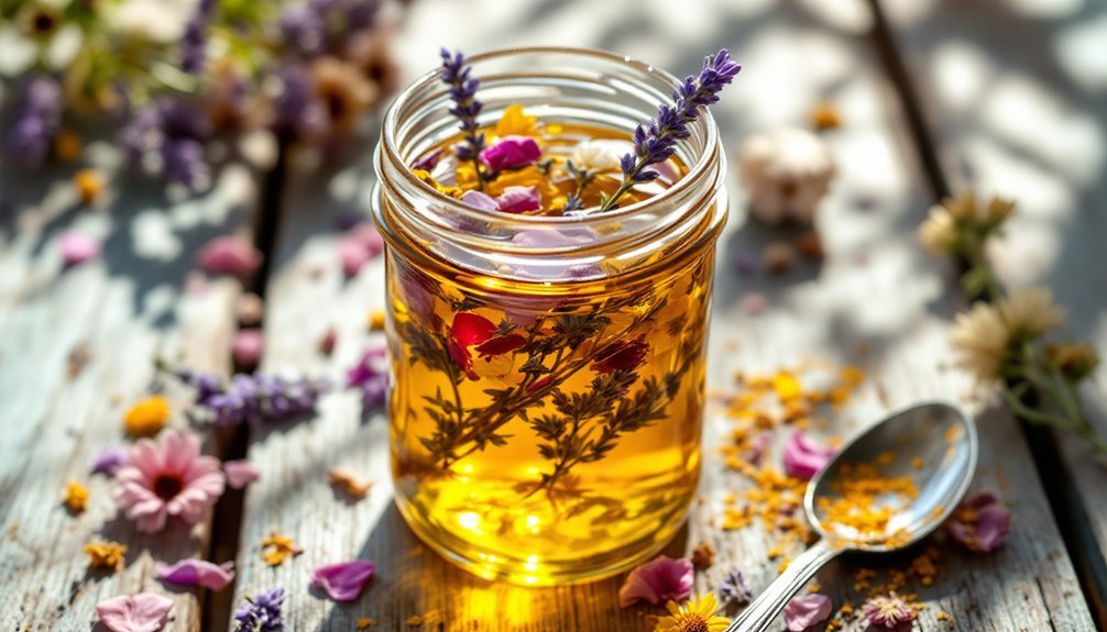 floral oil infusion techniques