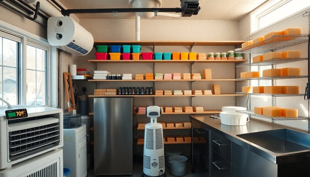 garage temperature optimization soap