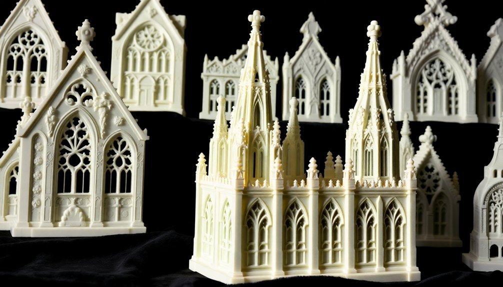 gothic architecture inspired soap designs