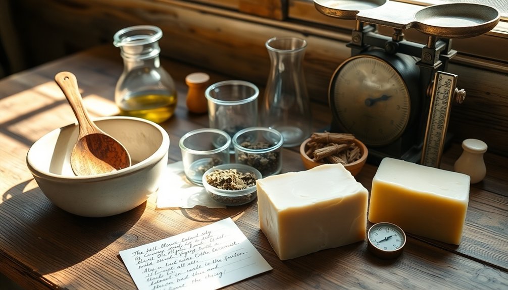 hand mixed lye soap essentials