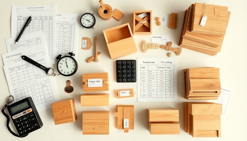 handcrafted soap box production