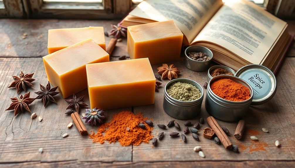 handcrafted soap spice blends