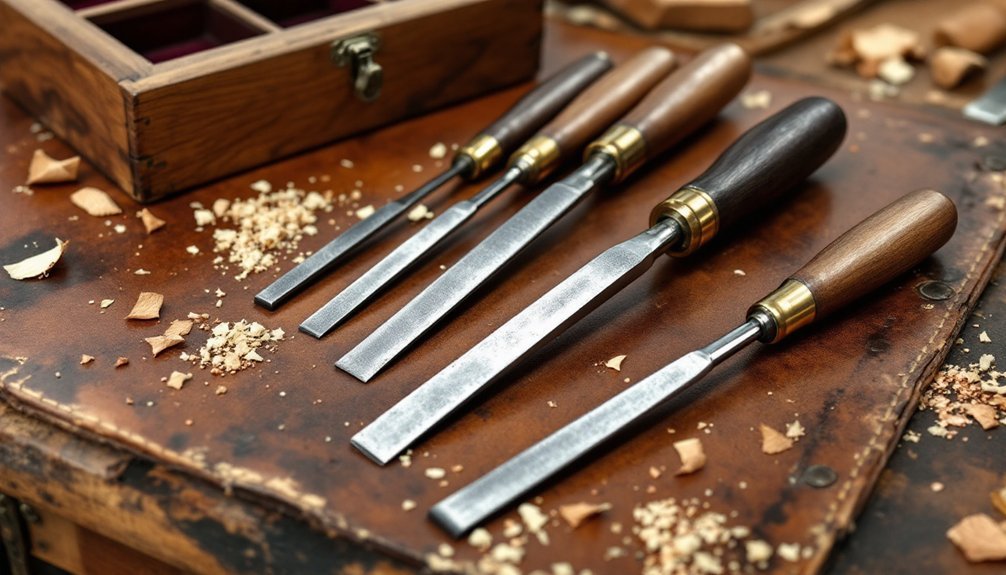 handmade craftwork smoothing tools
