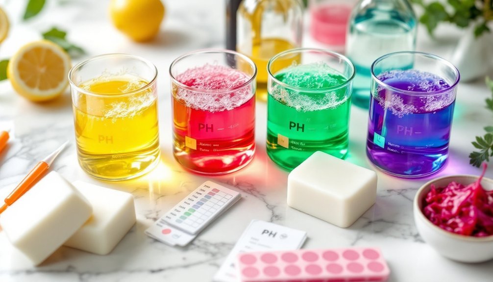 handmade soap ph testing