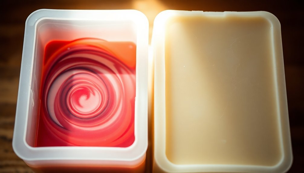 heat retention in soap