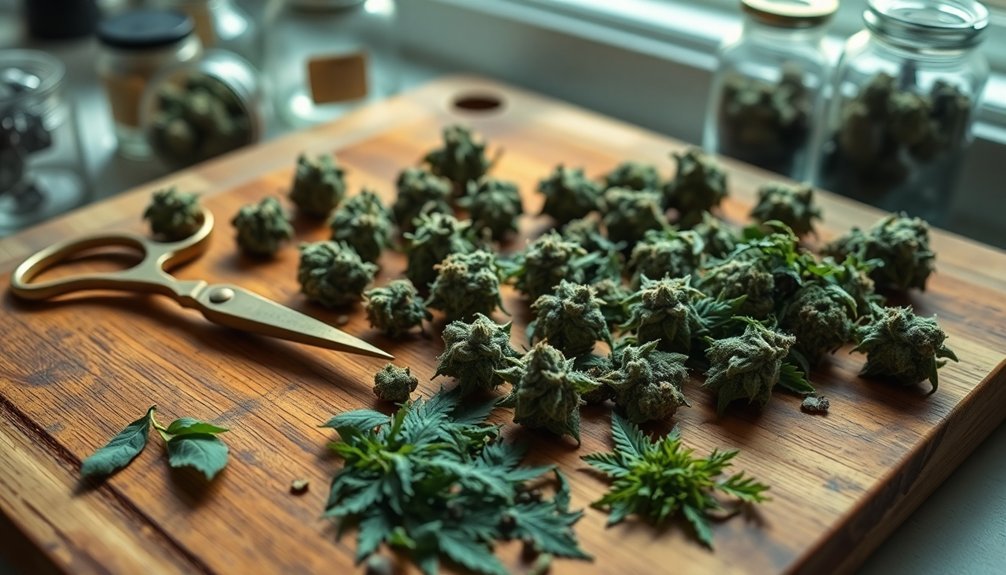 herb preparation and storage